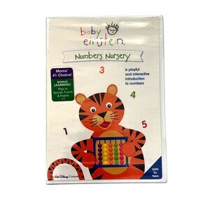 Baby Einstein Numbers Nursery DVD 2003 Interactive Kids Educational New Sealed